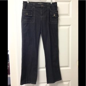 Classic DKNY black wash jeans